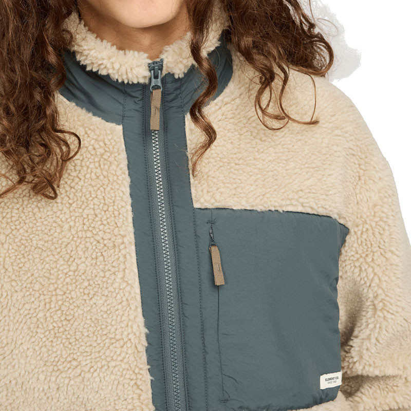 Chaqueta Element: Oak Sherpa (Oat Milk)