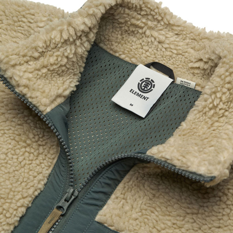 Chaqueta Element: Oak Sherpa (Oat Milk)