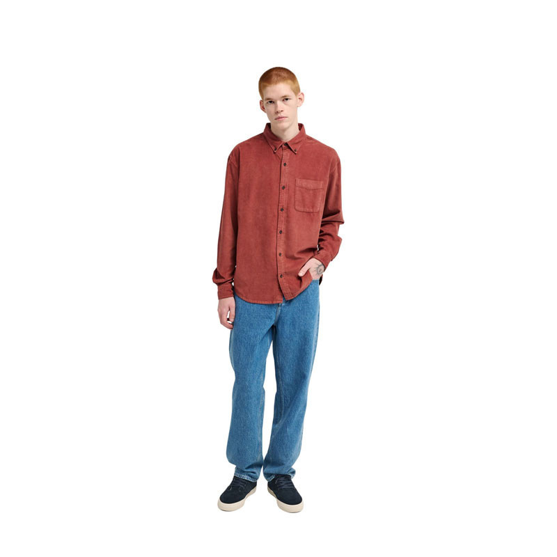 Camisa Element: Button Down Regular Corduroy (Apple Buttr)