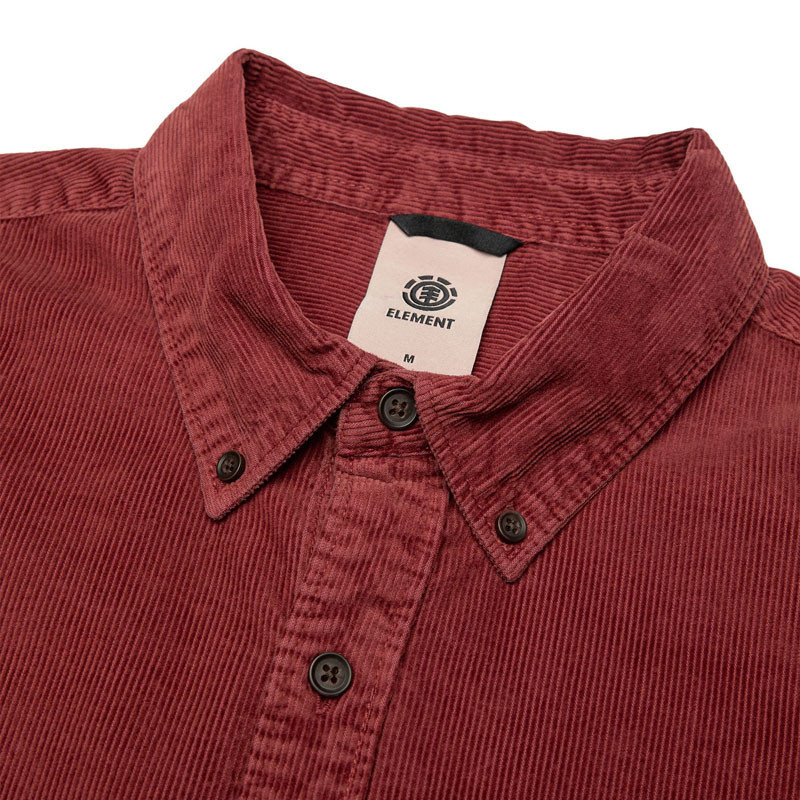 Camisa Element: Button Down Regular Corduroy (Apple Buttr)