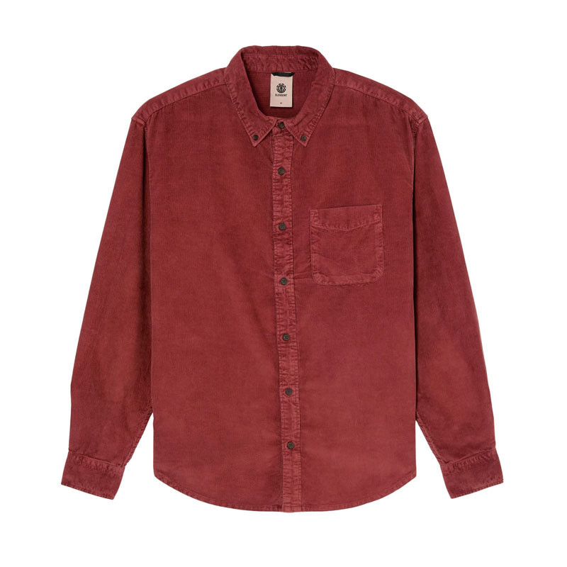Camisa Element: Button Down Regular Corduroy (Apple Buttr)