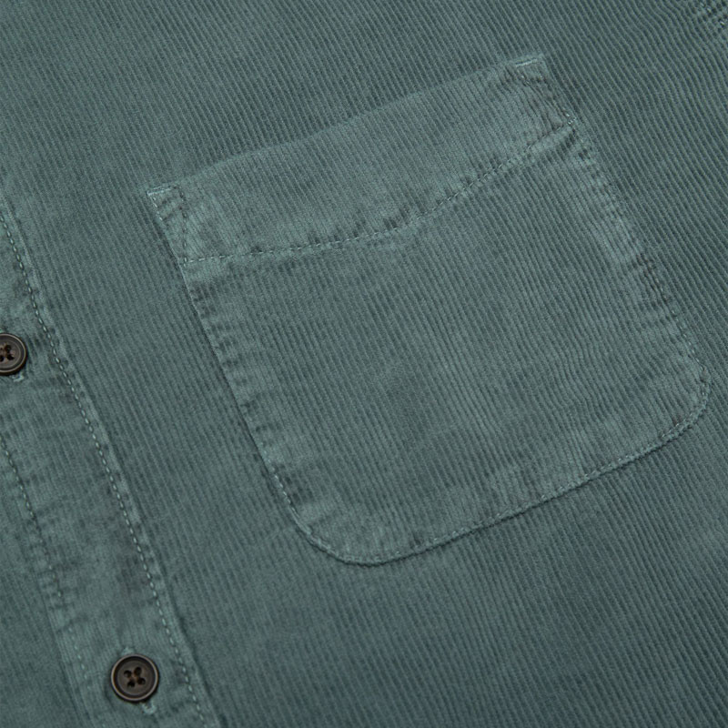 Camisa Element: Button Down Regular Corduroy (Dark Slate)