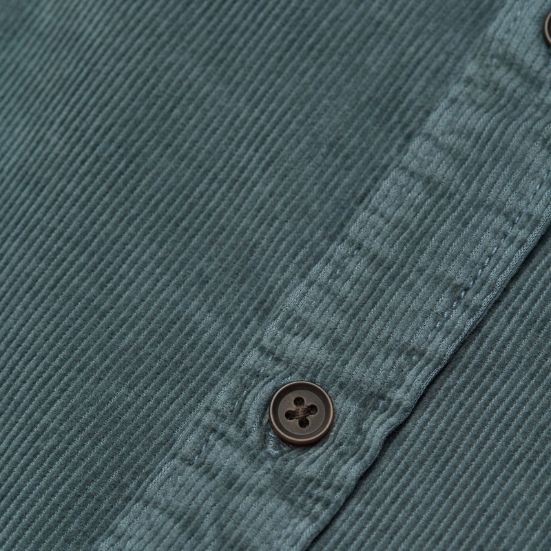 Camisa Element: Button Down Regular Corduroy (Dark Slate)