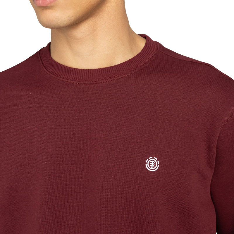 Sudadera Element: Icon Embroidery Cr (Zinfandel)
