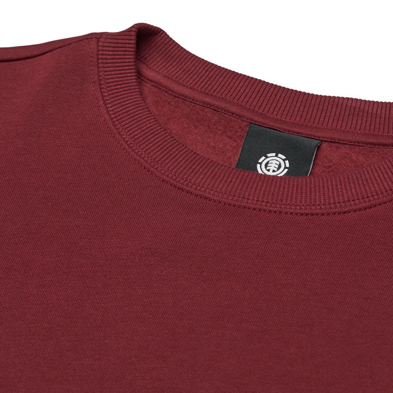 Sudadera Element: Icon Embroidery Cr (Zinfandel)