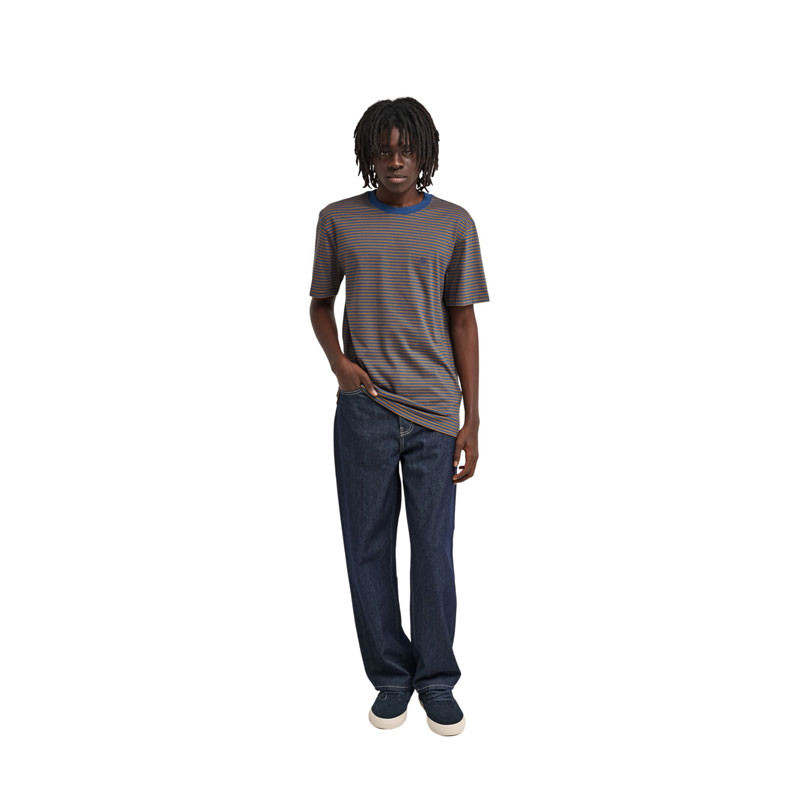 Camiseta Element: Icon Embroidery SS (Darkdenim Sepia)