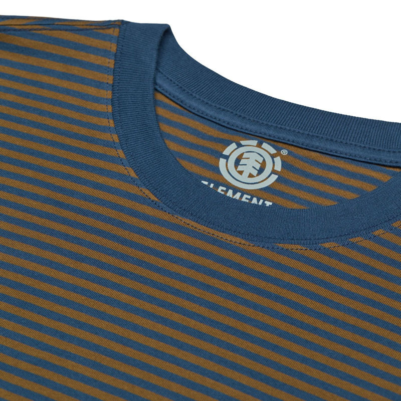 Camiseta Element: Icon Embroidery SS (Darkdenim Sepia)
