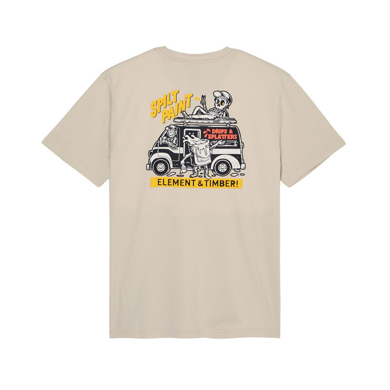 Camiseta Element: Timber Van SS (Oat Milk)