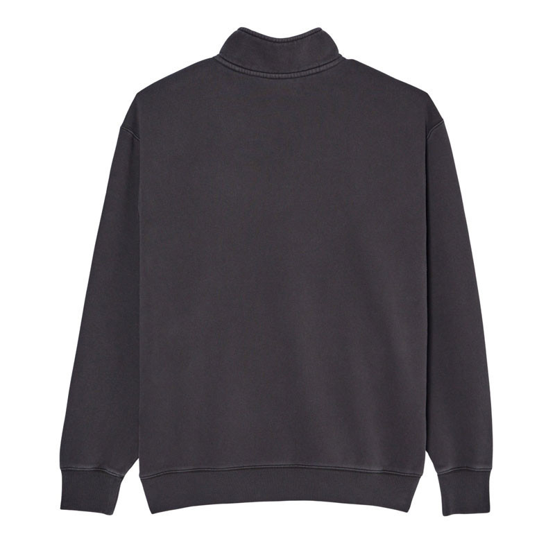 Sudadera Element: Lowcase Pigment Quarter Zip (Off Black)