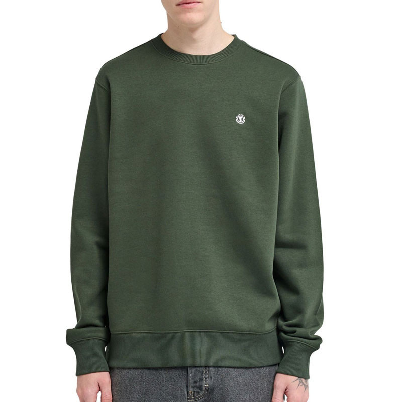 Sudadera Element: Icon Embroidery Cr (Deep Forest)