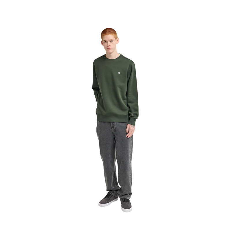 Sudadera Element: Icon Embroidery Cr (Deep Forest)