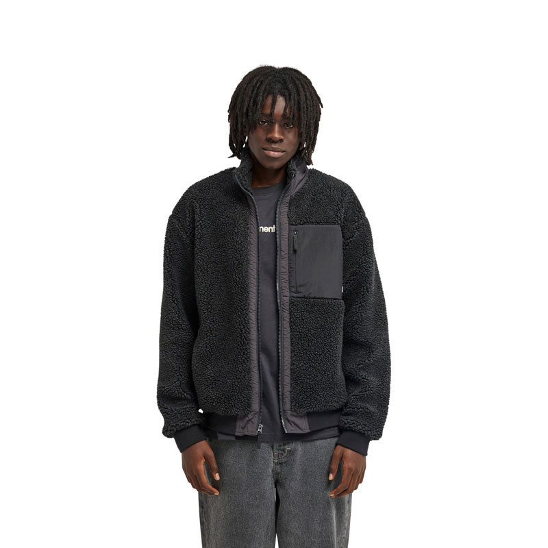 Chaqueta Element: Oak Sherpa (Off Black)