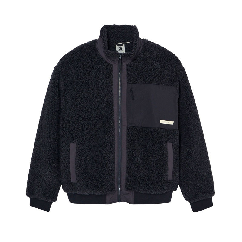 Chaqueta Element: Oak Sherpa (Off Black)