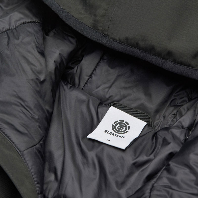 Chaqueta Element: Alder 2.0 Travel Parka Winter (Flint Blk)