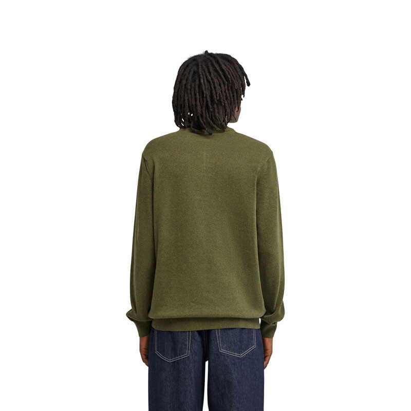 Jersey Element: Icon Embroidery Quarter Zip (Bronze Hea)