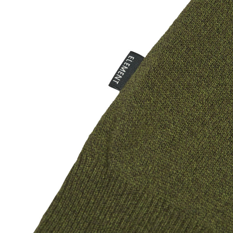 Jersey Element: Icon Embroidery Quarter Zip (Bronze Hea)