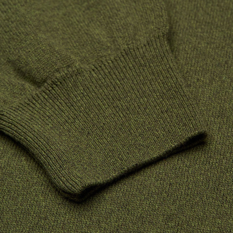 Jersey Element: Icon Embroidery Quarter Zip (Bronze Hea)