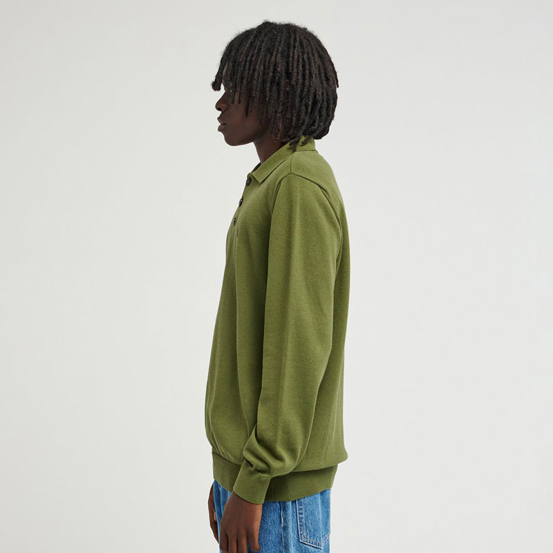 Jersey Element: Icon Embroidery Polo (Bronze Green)