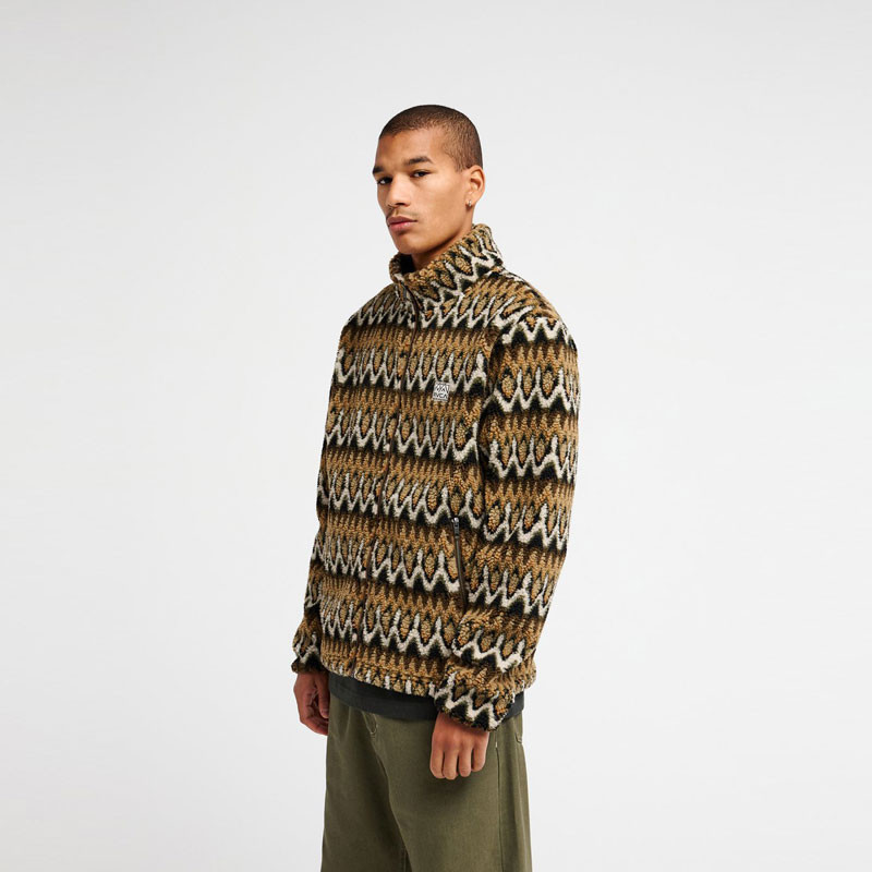 Chaqueta RVCA: Winston Sherpa Jacket (Bombay Brown)