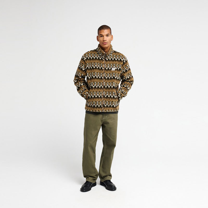 Chaqueta RVCA: Winston Sherpa Jacket (Bombay Brown)
