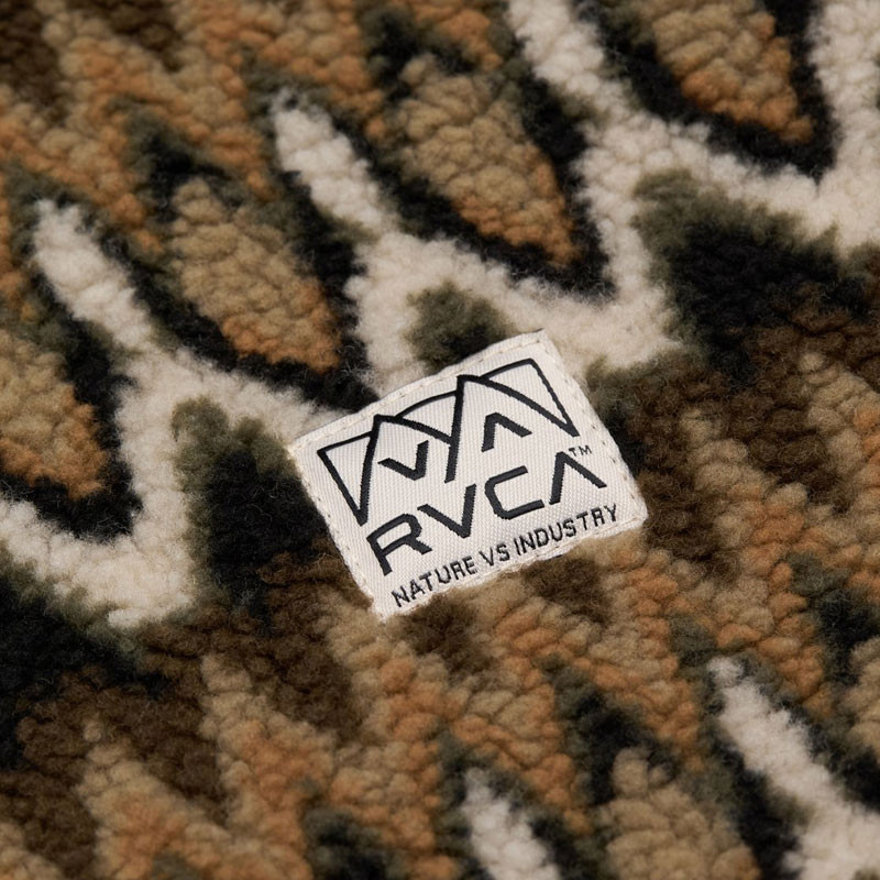 Chaqueta RVCA: Winston Sherpa Jacket (Bombay Brown)