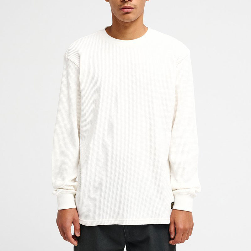 Camiseta RVCA: Dayshift Thermal LS (Off White)