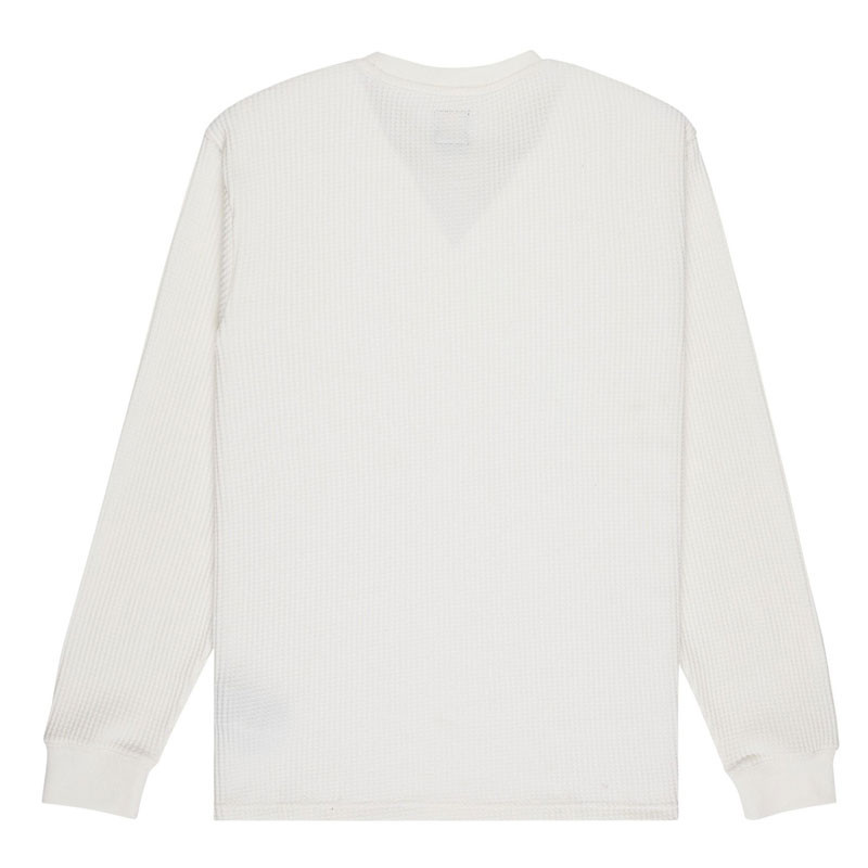 Camiseta RVCA: Dayshift Thermal LS (Off White)