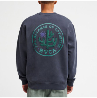 Sudadera RVCA: Sanctum Crew (Garage Blue)