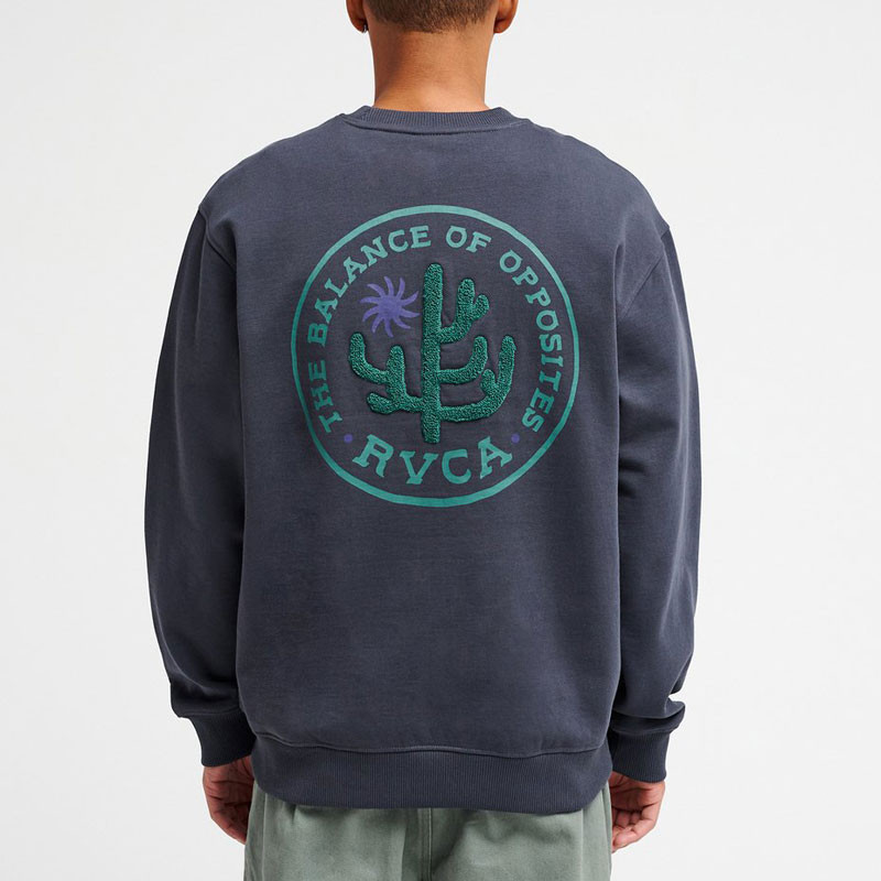 Sudadera RVCA: Sanctum Crew (Garage Blue)