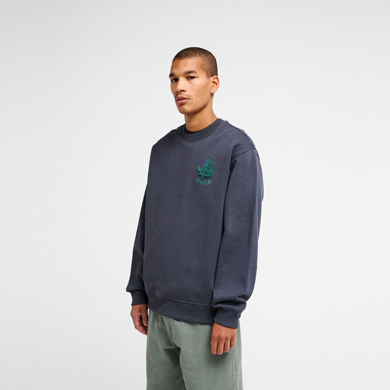 Sudadera RVCA: Sanctum Crew (Garage Blue)
