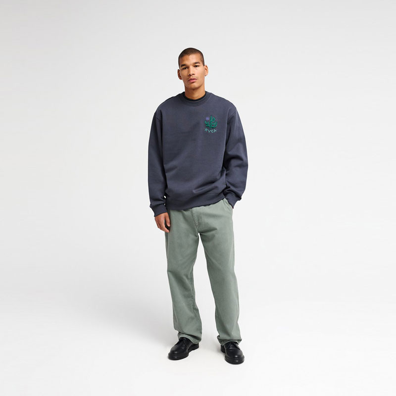 Sudadera RVCA: Sanctum Crew (Garage Blue)