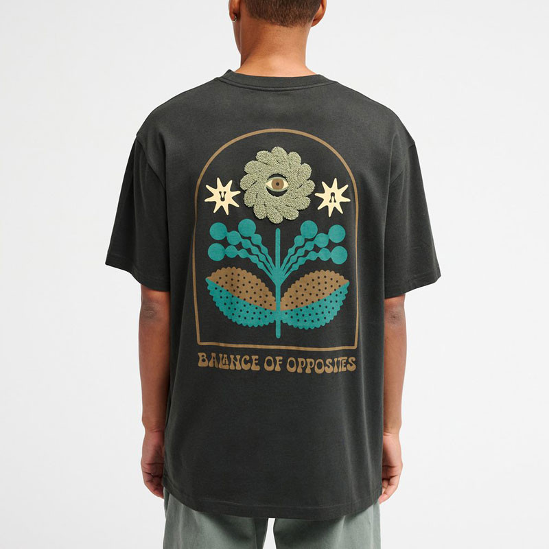 Camiseta RVCA: Iris SS (Pirate Black)
