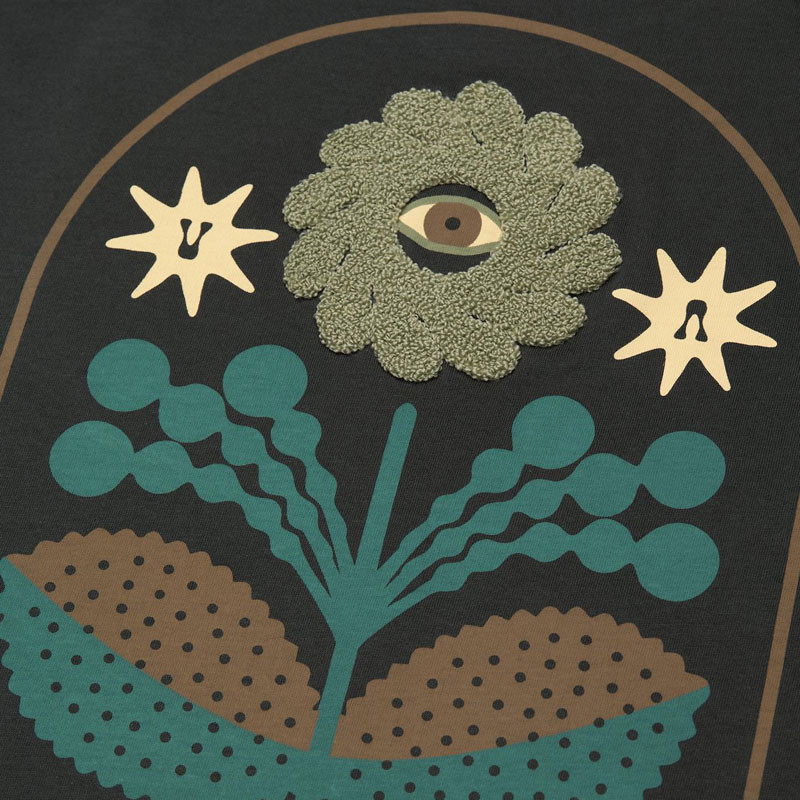 Camiseta RVCA: Iris SS (Pirate Black)