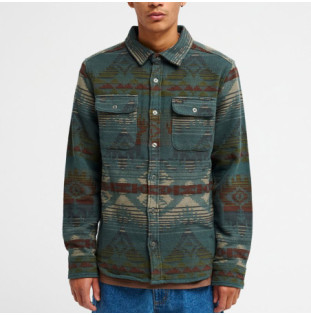 Camisa RVCA: Dayshift Blanket Flannel (Hunter Green)