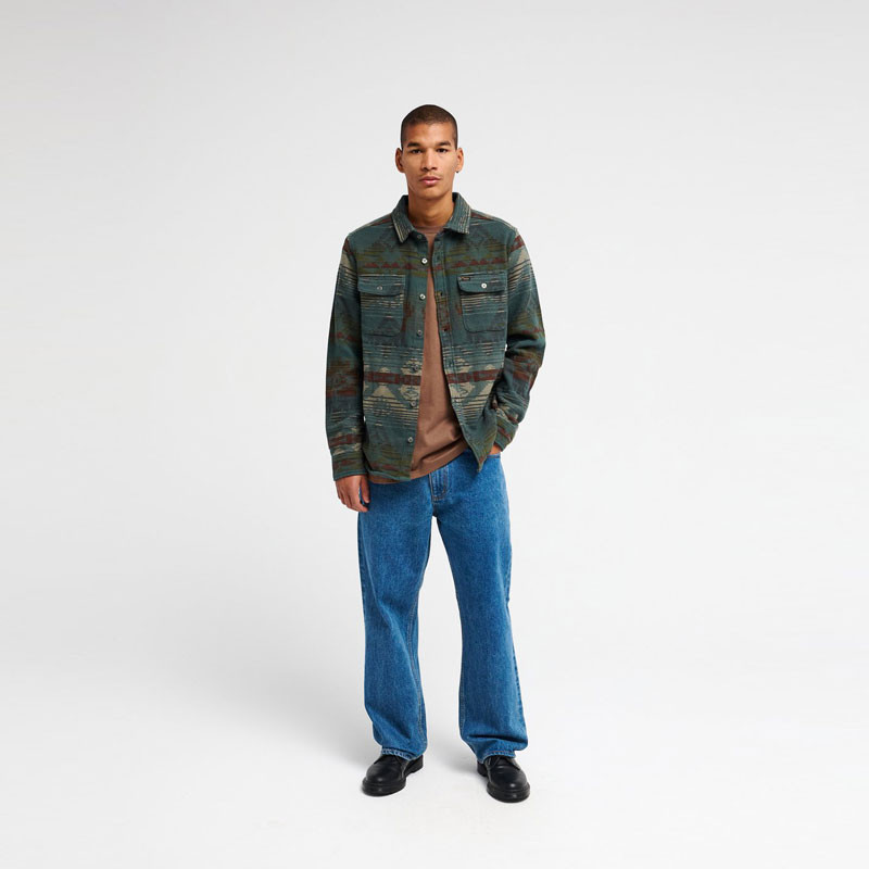 Camisa RVCA: Dayshift Blanket Flannel (Hunter Green)