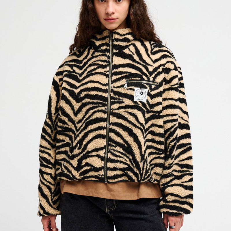 Chaqueta RVCA: Oh Hush Sherpa Jacket (Khaki)