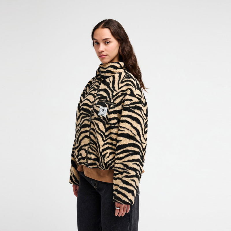 Chaqueta RVCA: Oh Hush Sherpa Jacket (Khaki)