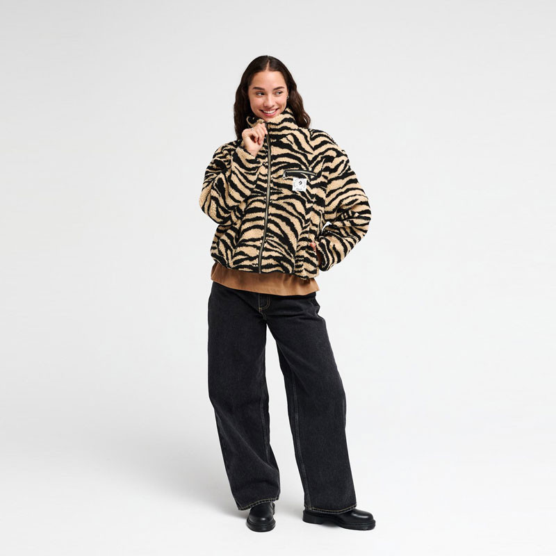 Chaqueta RVCA: Oh Hush Sherpa Jacket (Khaki)