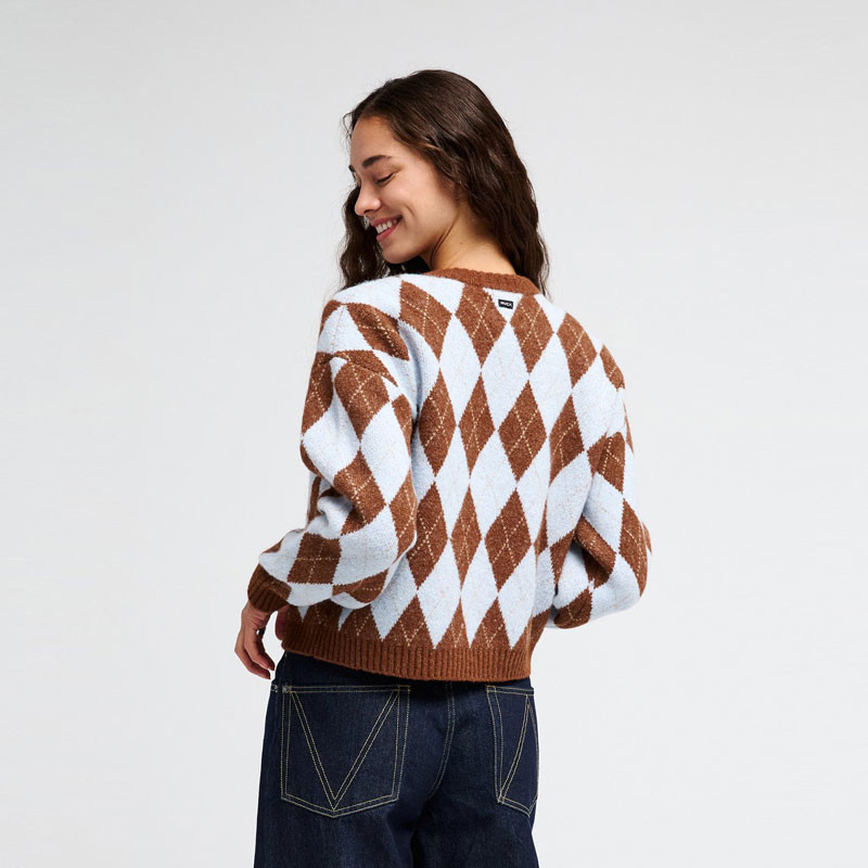 Jersey RVCA: Prep Sweater (Chocolate)