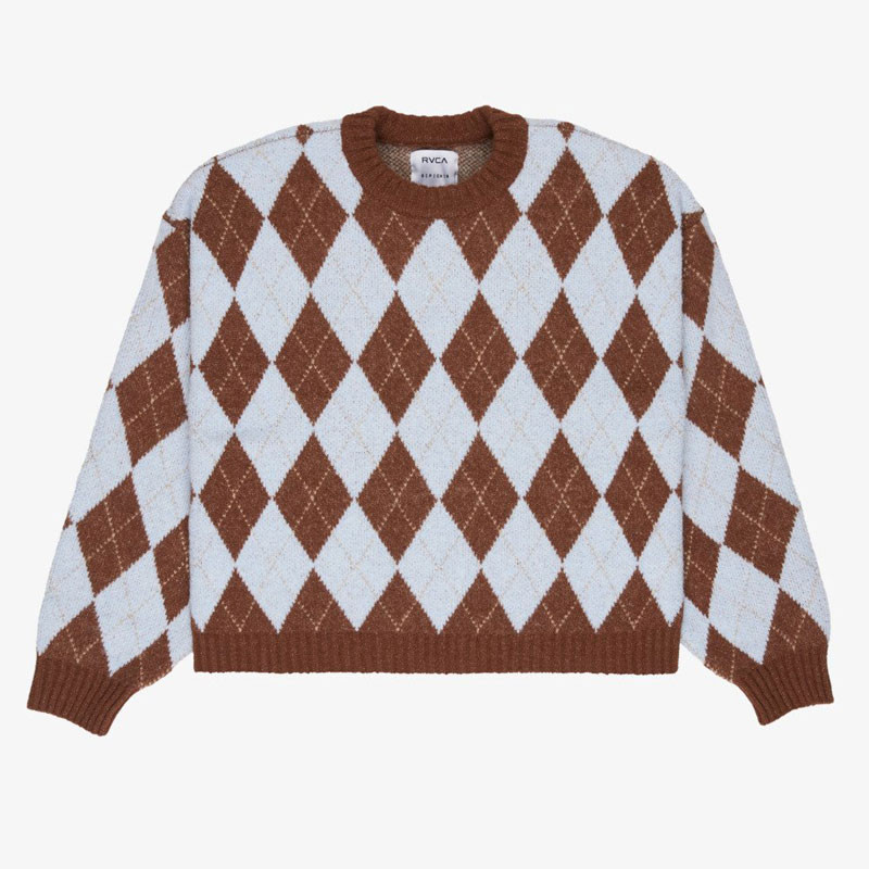 Jersey RVCA: Prep Sweater (Chocolate)