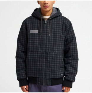 Chaqueta RVCA: Fallout Hooded Jacket (Smoke)