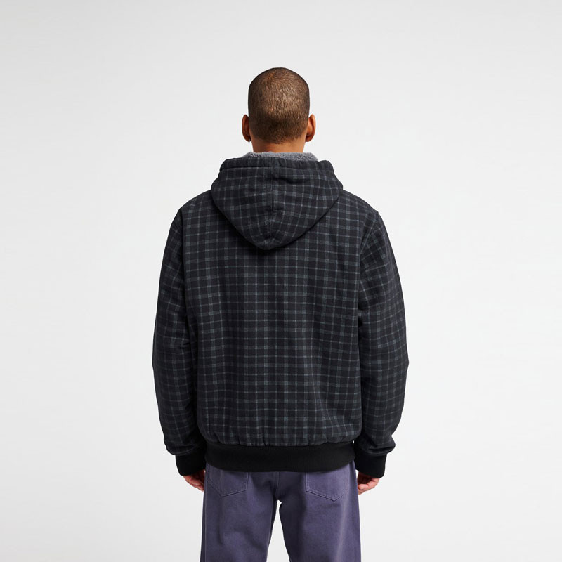 Chaqueta RVCA: Fallout Hooded Jacket (Smoke)