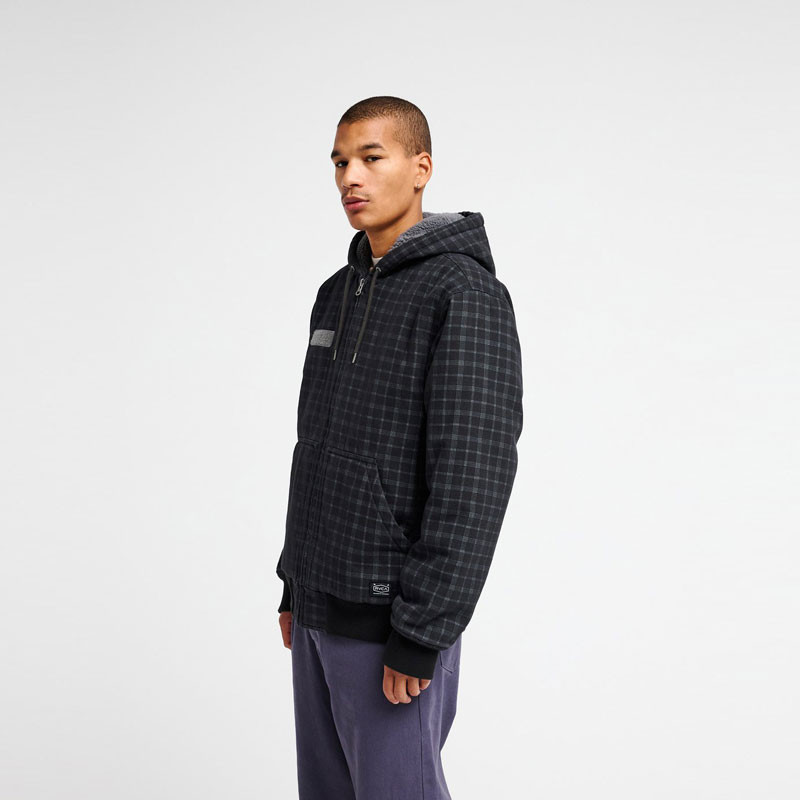 Chaqueta RVCA: Fallout Hooded Jacket (Smoke)