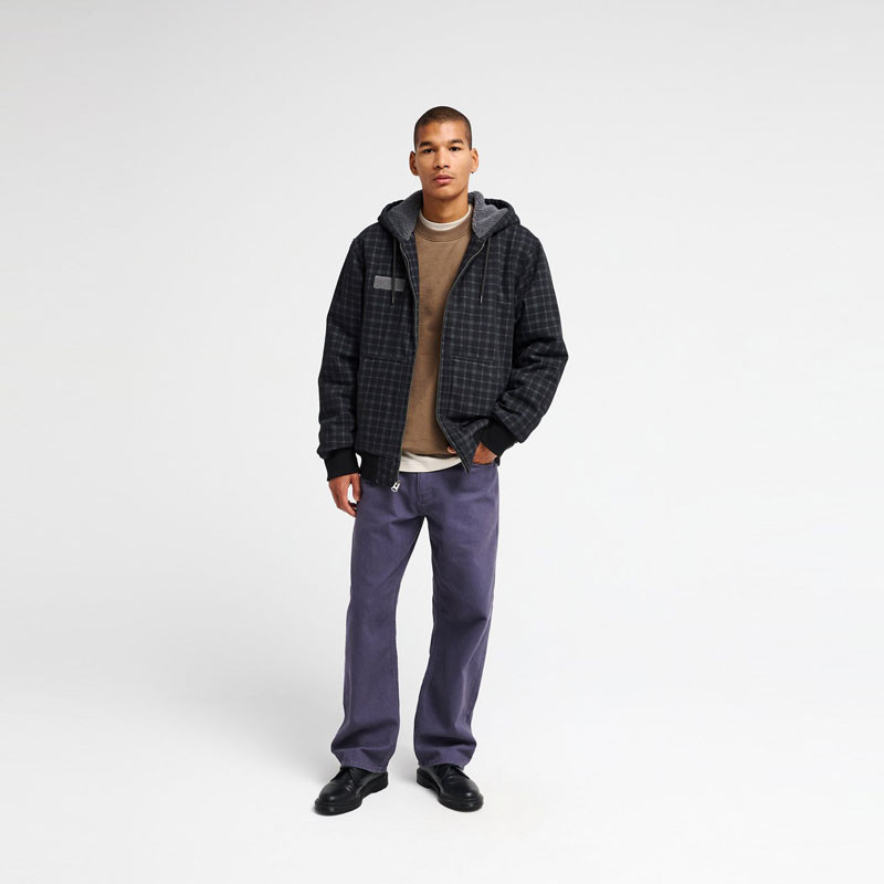 Chaqueta RVCA: Fallout Hooded Jacket (Smoke)