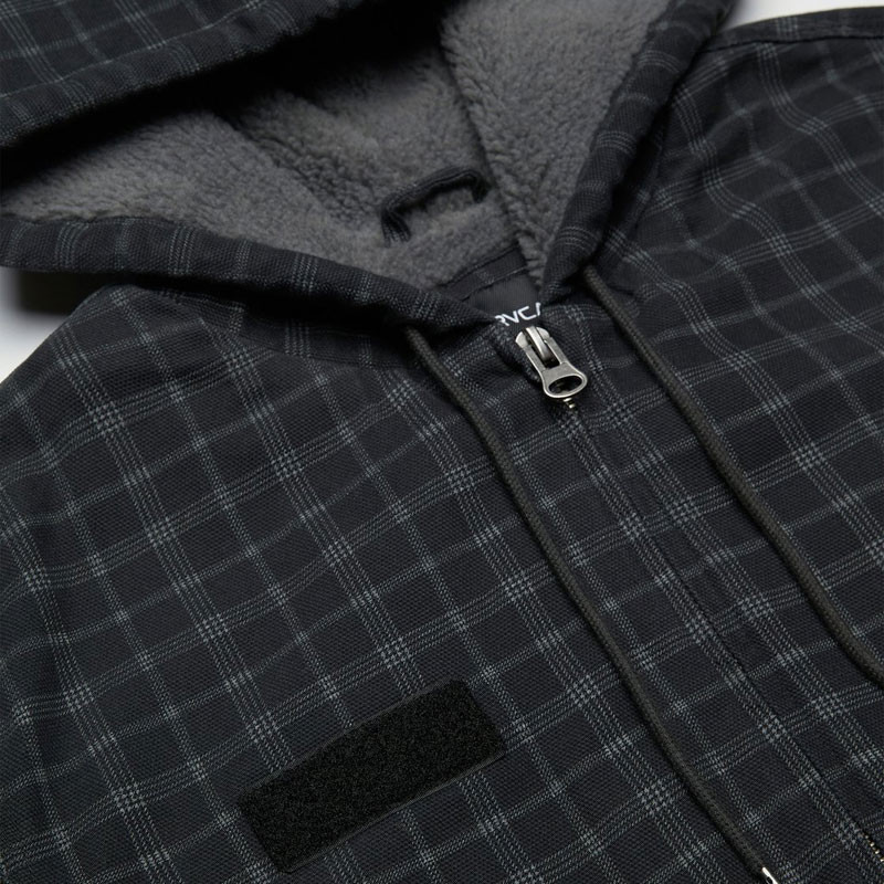 Chaqueta RVCA: Fallout Hooded Jacket (Smoke)
