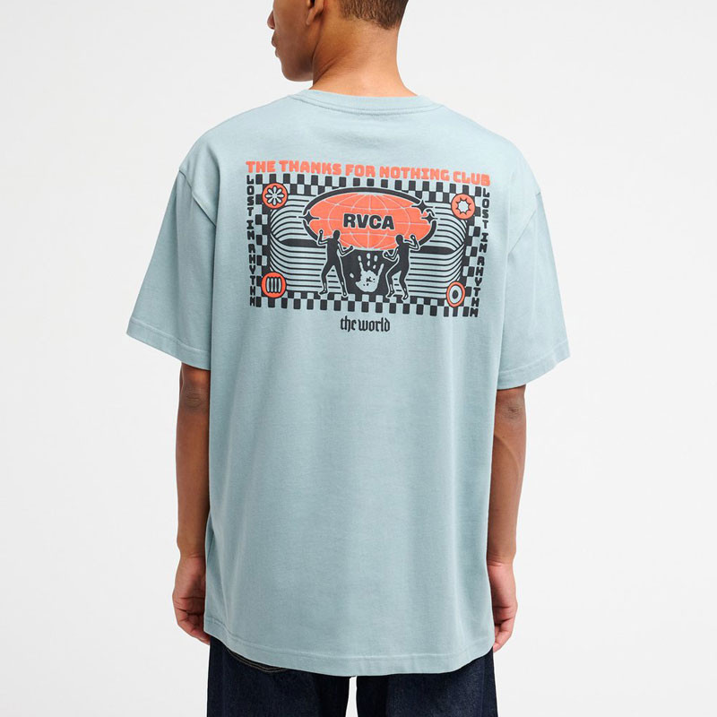 Camiseta RVCA: The World SS (Lead)