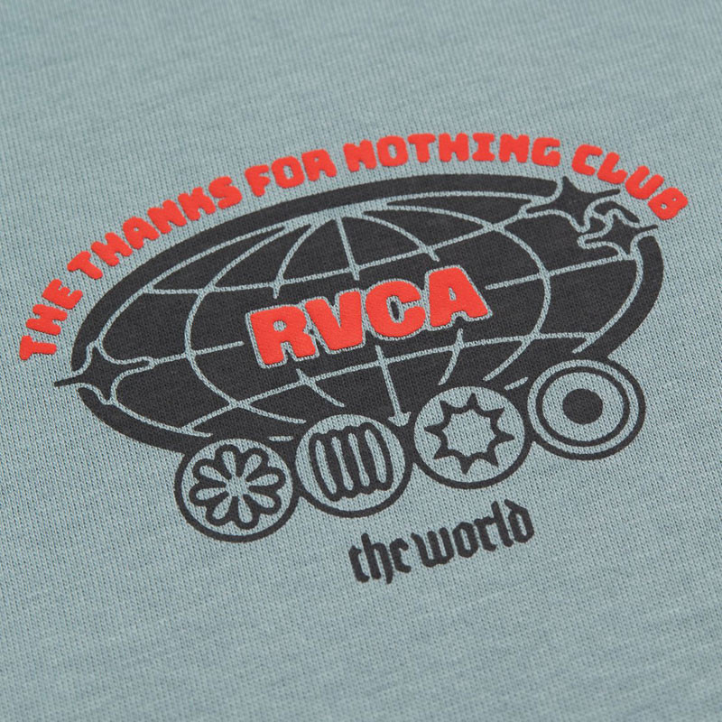 Camiseta RVCA: The World SS (Lead)