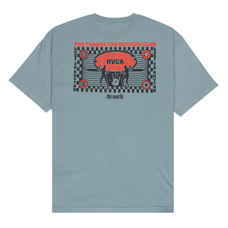 Camiseta RVCA: The World SS (Lead)
