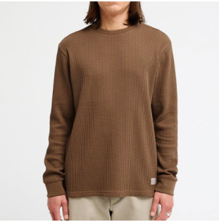 Camiseta RVCA: Dayshift Thermal LS (Wood)