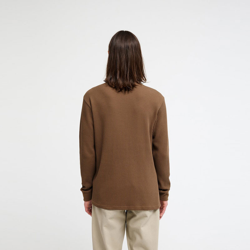 Camiseta RVCA: Dayshift Thermal LS (Wood)
